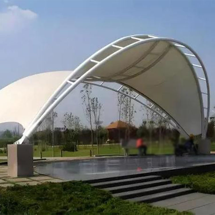 崇明县膜结构景观棚
